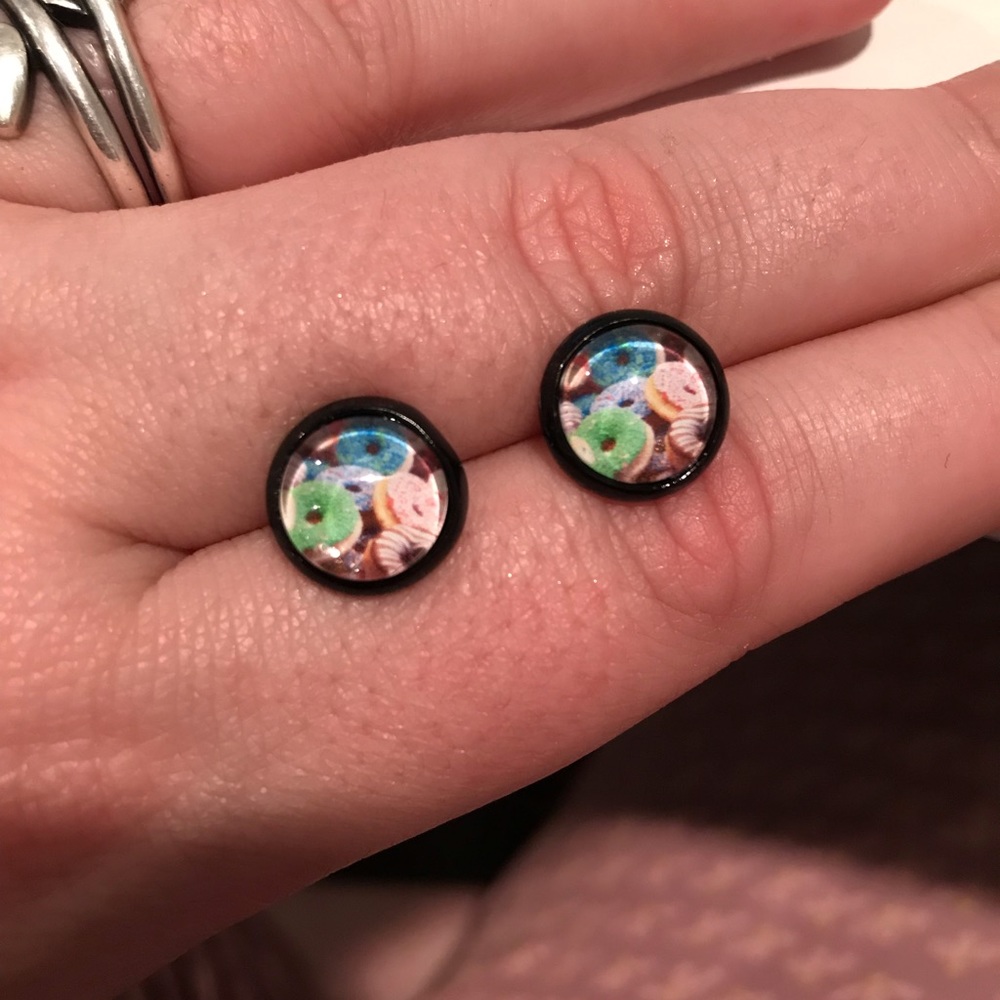 Donut Stud Earrings